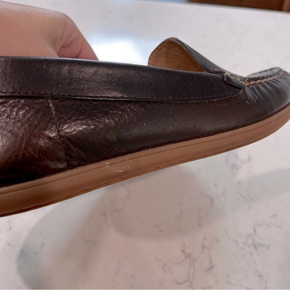 Ecco Leather woman Driving Loafer size 39 / 8-8.5 - Picture 12 of 15